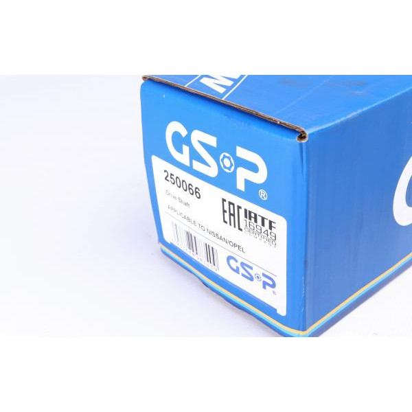 250066 GSP Напіввісь Opel Movano/Renault Master 2.5 dCi 01- (R) (28x39x1142)