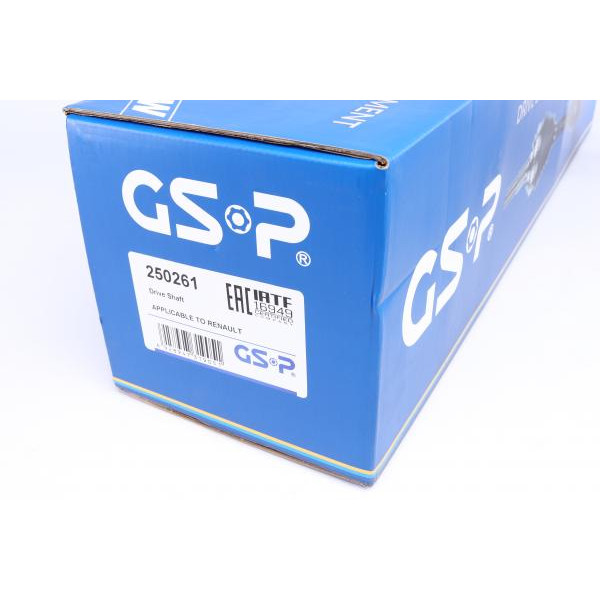 250261 GSP Напіввісь Renault Clio II/Kangoo (L) (23x630x44T) (+ABS) d=29.95