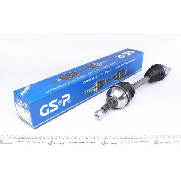 250497 GSP Напіввісь Renault Trafic 2.5dCi 06- (L) (27x39x667)