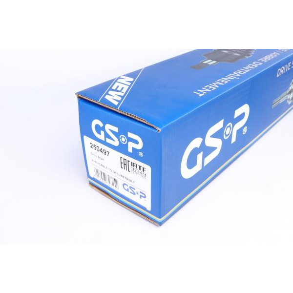 250497 GSP Напіввісь Renault Trafic 2.5dCi 06- (L) (27x39x667)