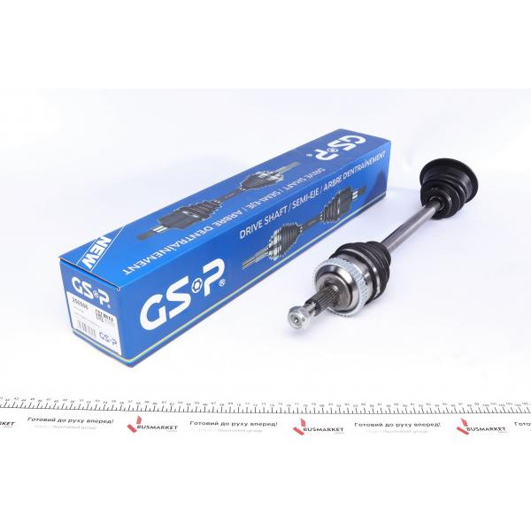 250506 GSP Напіввісь Renault Kangoo 1.6 16V 01- (L) (23x645x44T) (+ABS) d=29.95