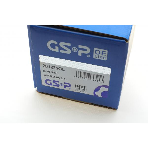 261285OL GSP Піввісь VW Caddy III 1.4 i 04-10/Golf 1.2-1.4 i 06- (L) (36х472)