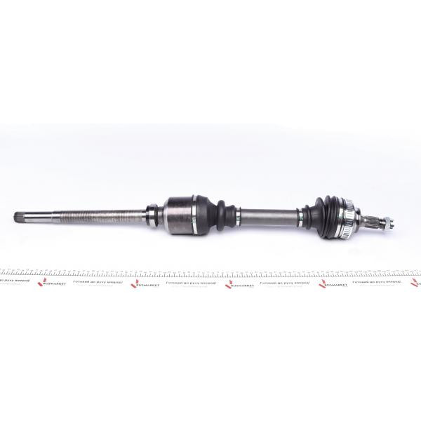 299196 GSP Піввісь Citroen Berlingo/Peugeot Partner 1.6/2.0 HDi 98-11 (R) (25x24x869x48T) (+ABS)