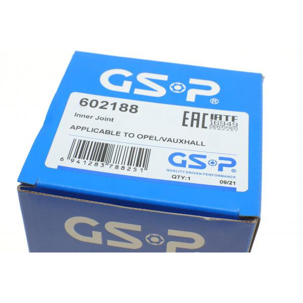 602188 GSP Шрус (внутрішній) Opel Astra J 11- (L) (25x26x165.5)
