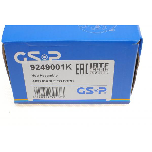 9249001K GSP Підшипник маточини (передньої) Ford Transit 06- (d=49)
