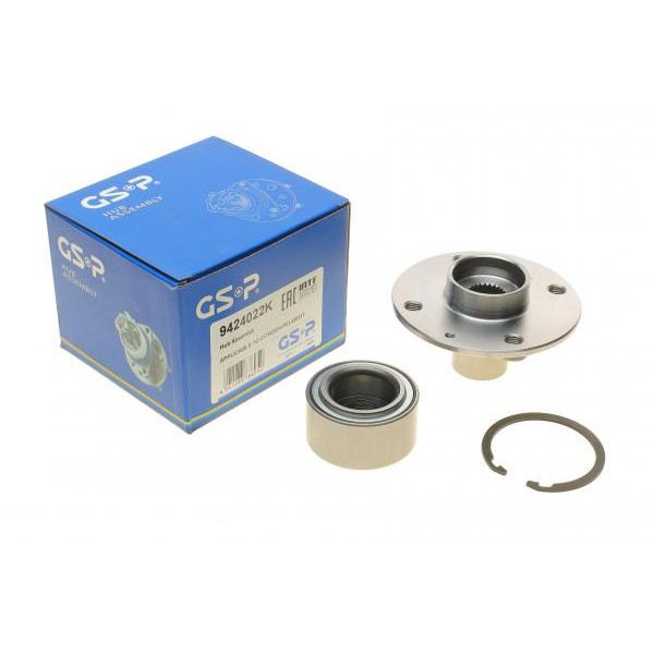 9424022K GSP Підшипник маточини (передньої) Citroen C1/Peugeot 107/108 05- (+ABS)