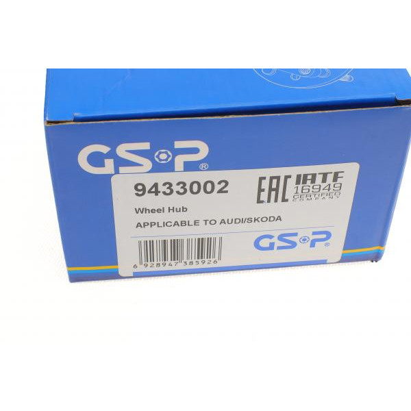 9433002 GSP Ступиця (передня) VW Passat 96-05/Audi A4 96-08/A6 96-05