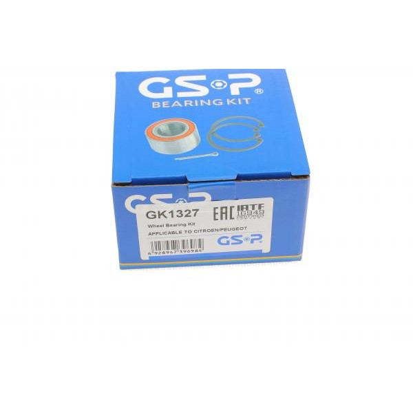GK1327 GSP Підшипник маточини (передньої) Peugeot 106 91-03 (35x66x32)