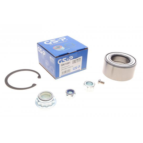 GK1491 GSP Підшипник маточини (передньої) VW Passat 91-97/Golf 92-99 (40х72х37)(к-кт)