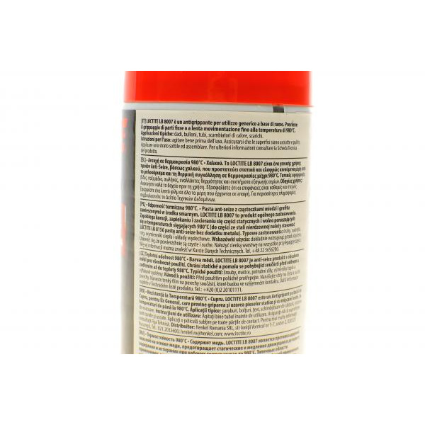 247784 HENKEL LOCTITE LB 8007 400ML IG/EAST мідний спрей (400ml)
