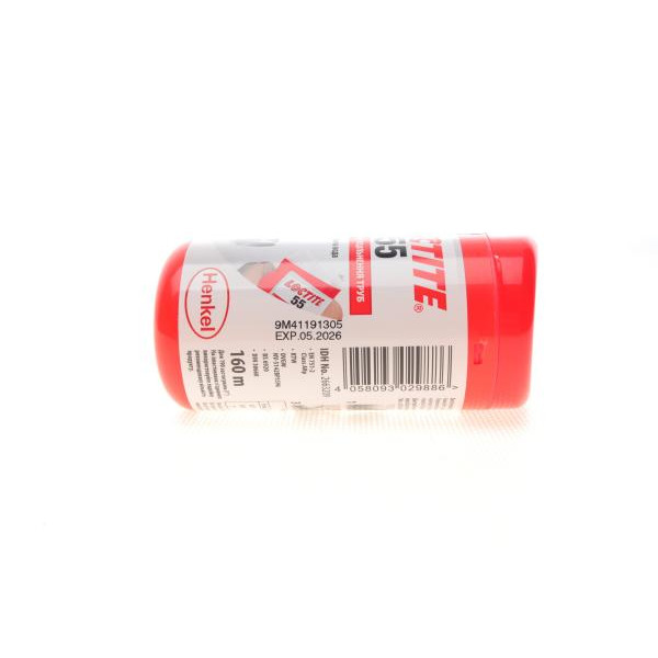2663209 HENKEL LOCTITE 55 48X160M UA герметик для фланців (чорний) (стійкий до олії/прем. метал/пластик)