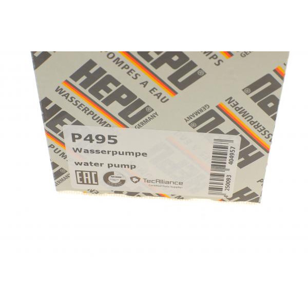P495 HEPU Помпа води BMW 1 (F20/F21) 1.6 11-/3 (F30/F80/F31) 12-16