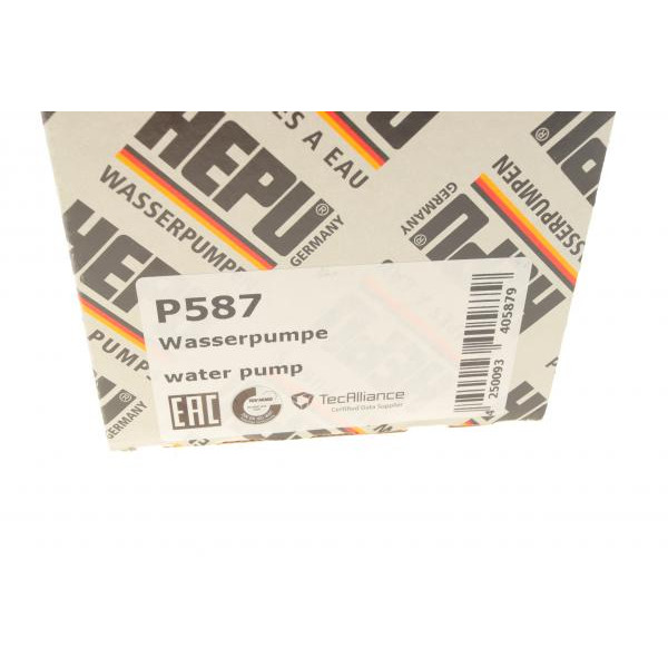 P587 HEPU Помпа води VW Golf V/VI/Audi A4/A6 2.0 TFSI 04-12