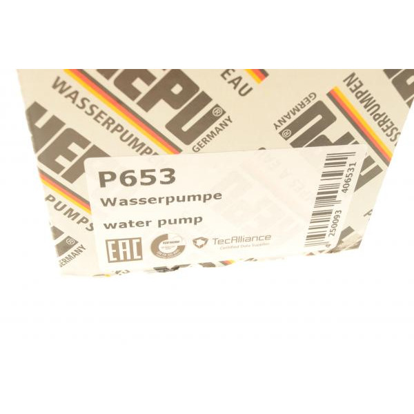P653 HEPU Помпа води Audi A4/A5/A6/A8/Q5 2.8/3.2 06-