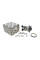 P681 HEPU Помпа води Audi A3-A8/Skoda/Seat/VW 1.8-2.0FSI/TFSI 04- (з термостатом, датчиком t)
