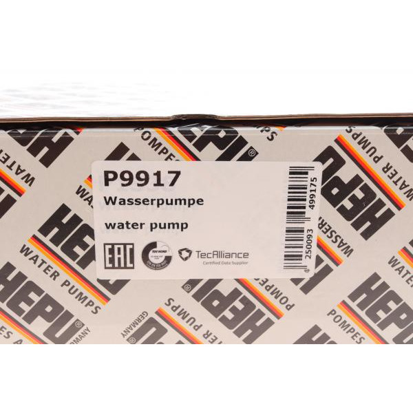 P9917 HEPU Помпа води Renault Trucks Magnum/Premium 6.2-12.8 96-/Volvo FH/FM 9.4-12.8 05-
