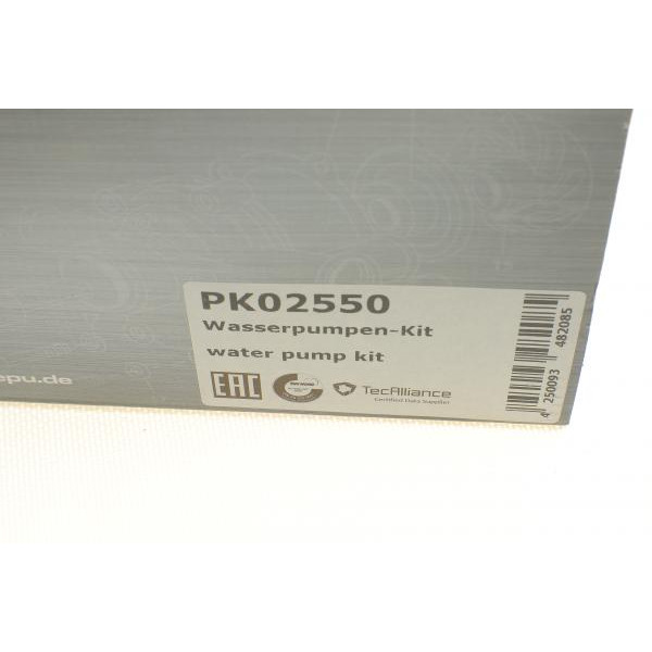 PK02550 HEPU Комплект ГРМ + помпа Ford Mondeo/Focus 1.4/1.6i 03- (117x22)