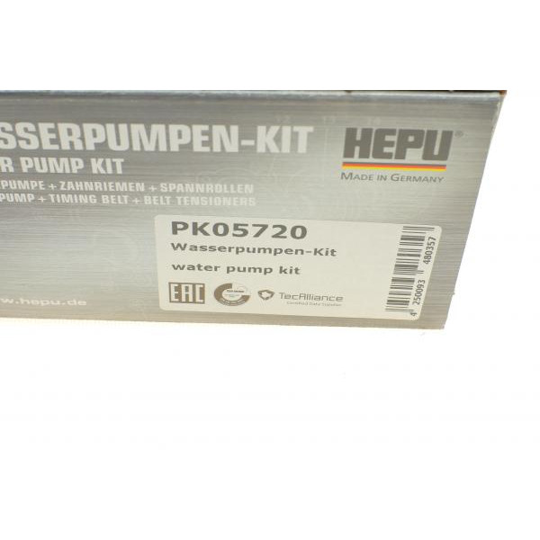 PK05720 HEPU Комплект ГРМ + помпа Audi/Seat/Skoda/WV 1.6 95- HD