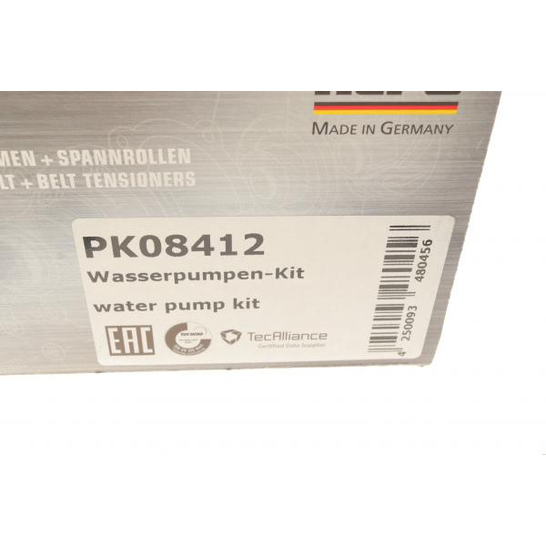 PK08412 HEPU Комплект ГРМ + помпа Citroen Berlingo/Jumpy 2.0HDI