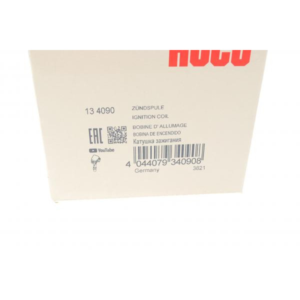 134090 HITACHI Котушка запалювання BMW 3 (F30/F80)/5 (G30/F90)/7 (G11/G12) 15-20 B38/B46/B48/B58 (HÜCO)