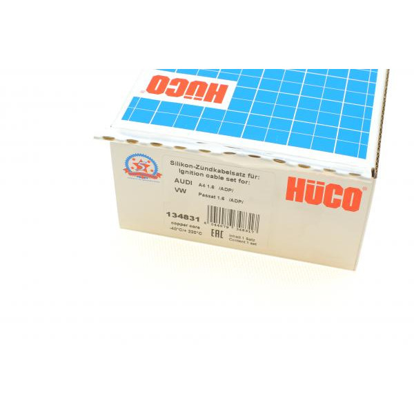 134831 HITACHI Провід запалювання Audi A4/VW Passat 1.6 94-00 (к-кт) (HÜCO)