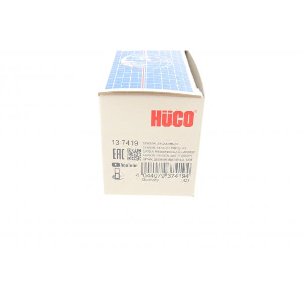 137419 HITACHI Датчик тиску вихлопних газів Volvo C30/C70/S40/S60/S80/V40/V50/V70/XC60/XC70 06-18 (HÜCO)