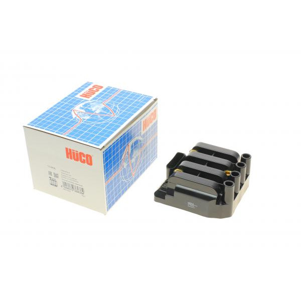 138438 HITACHI Котушка запалювання VW Bora 2.0/Caddy 2.0 EcoFuel 03- (HÜCO)