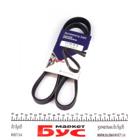 1110K5 HUTCHINSON Ремінь генератора Renault Kangoo 1.4i 98-/ 1.6i 02- (5PK1110)