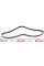 1318K6 HUTCHINSON Ремінь генератора Fiat Punto/Opel Combo 1.3 CDTI 05- (6PK1318)