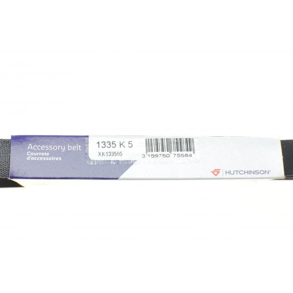 1335K5 HUTCHINSON Ремінь генератора Opel Corsa D 1.2/1.4 06-14 (5PK1335)