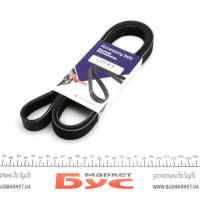 1705K6 HUTCHINSON Ремінь генератора Citroen Berlingo 1.6HDI 06-/Fiat Ducato/Doblo 2.0D 10-/Scudo 1.6D 07- (6PK1705)