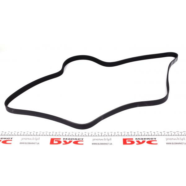 1815K6 HUTCHINSON Ремінь генератора Fiat Doblo 1.9D/JTD 01-/Renault Laguna 1.6 01-07 (+AC) (6PK1815)