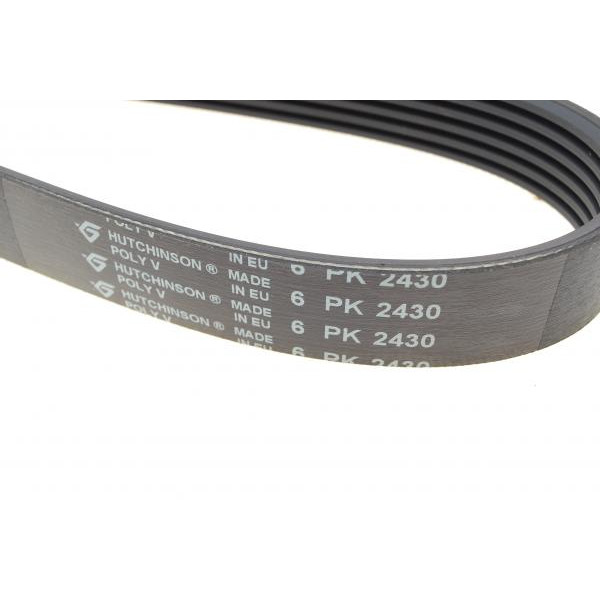 2430K6 HUTCHINSON Ремінь генератора Jeep Cherokee 2.8 CRD 08- (6PK2430)