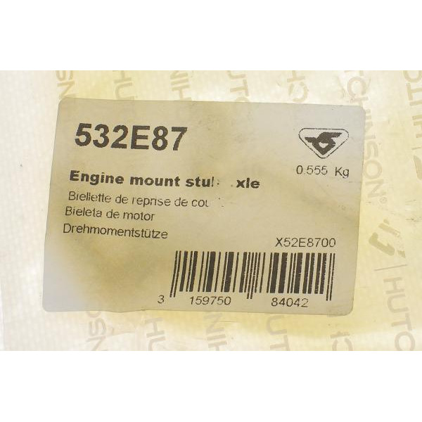532E87 HUTCHINSON Подушка двигуна (задня) Ford Focus 2.0 TDCI 13-