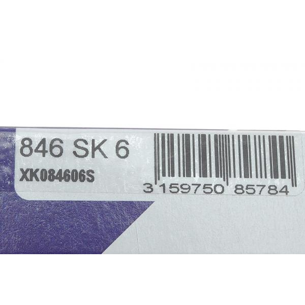 846SK6 HUTCHINSON Ремінь генератора Ford Fiesta 1.3 96-03/Opel Movano 2.5D 98-00(6PK864)