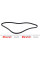 AV13La1250 HUTCHINSON Ремінь генератора MB 508-608 -88/VW T3 1.6-1.7TD -92 (13x1250)