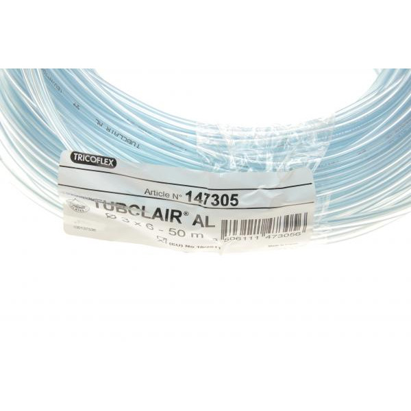 CRISTALAIGLED3X6 HUTCHINSON Шланг паливний (d=3x6mm) бухта 50м (прозорий)