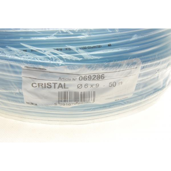 CRISTALAIGLED6X9 HUTCHINSON Шланг паливний (d=6x9mm) бухта 50м (прозорий)