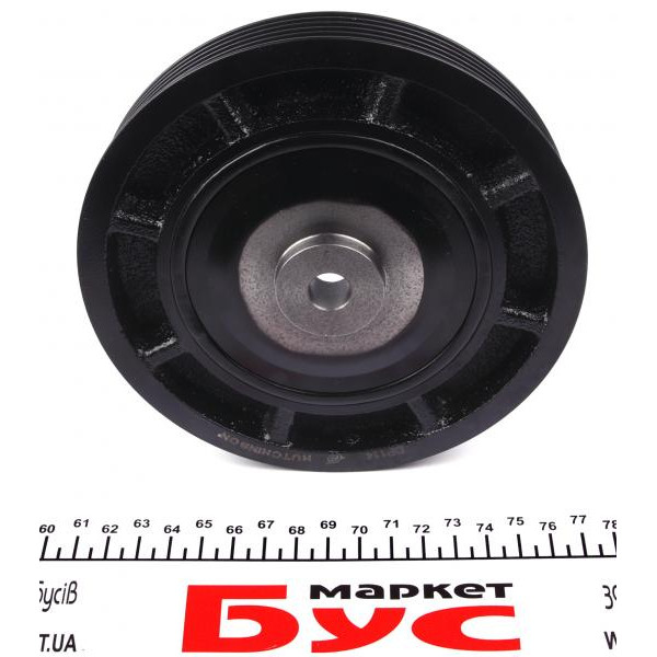 DP114 HUTCHINSON Шків колінвалу Renault Trafic/Master 1.9dCI 01- (6PK)