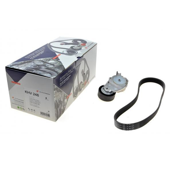 KHV246 HUTCHINSON Комплект ременя генератора Citroen Berlingo/Peugeot Partner 1.6HDI 08- (6PK800)