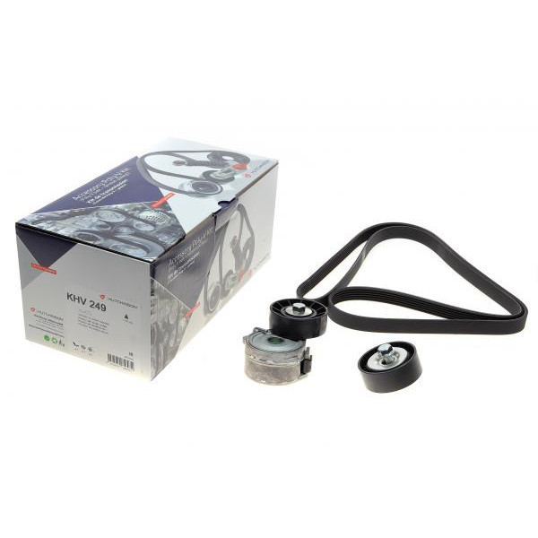 KHV249 HUTCHINSON Комплект ременя генератора Peugeot 406/607/807/Citroen C4 2.2 HDI 00- (6PK1740)
