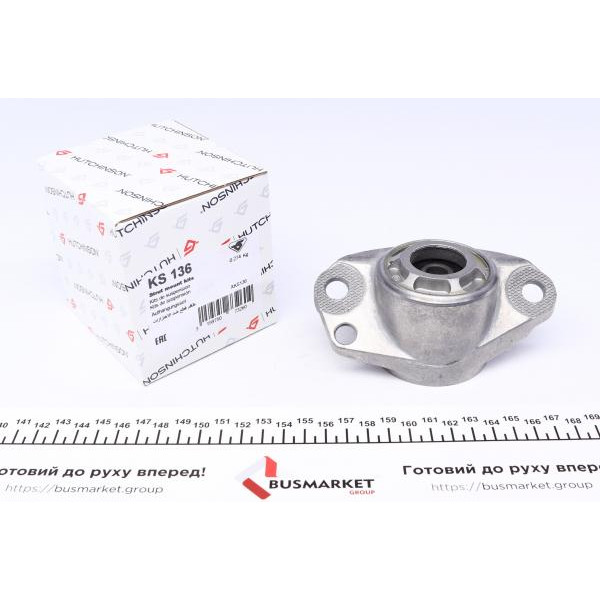 KS136 HUTCHINSON Подушка амортизатора (задня) VW Bora/Golf IV 96-/Skoda Octavia/Fabia/Rapid