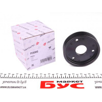 P2000 HUTCHINSON Шків насоса ГУР Renault Kangoo 1.9D/dCi (d=93mm) (6PK)