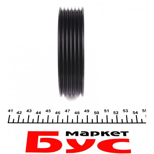 P2000 HUTCHINSON Шків насоса ГУР Renault Kangoo 1.9D/dCi (d=93mm) (6PK)