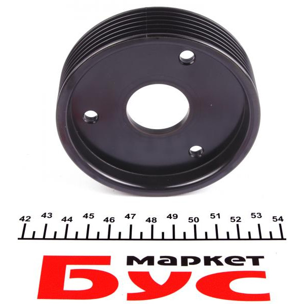 P2000 HUTCHINSON Шків насоса ГУР Renault Kangoo 1.9D/dCi (d=93mm) (6PK)