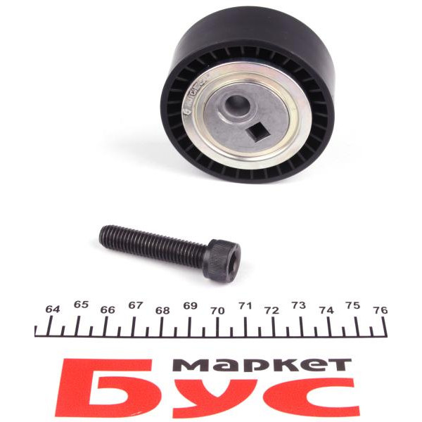 T0025 HUTCHINSON Ролик генератора Fiat Scudo 1.9D (натяжний) (70х27)