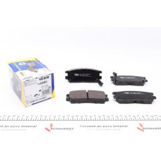 140980 ICER Колодки гальмівні (задні) Mitsubishi Pajero 90-/L400 95-05