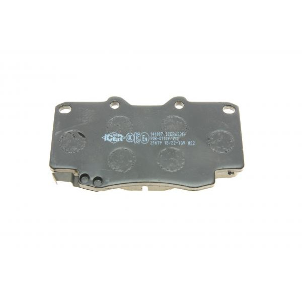 141007 ICER Колодки гальмівні (передні) Toyota Land Cruiser/Hilux 90-02