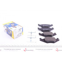 180461 ICER Колодки гальмівні (передні) Seat Cordoba/Ibiza 94-02/VW Golf/Jetta/Polo 81-94/Passat B1/B2 79-88