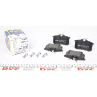 180697700 ICER Колодки гальмівні (задні) Citroen C3-C8/Skoda Octavia 01-/Renault Megane 08-/VW Golf 91-14/Polo 96-